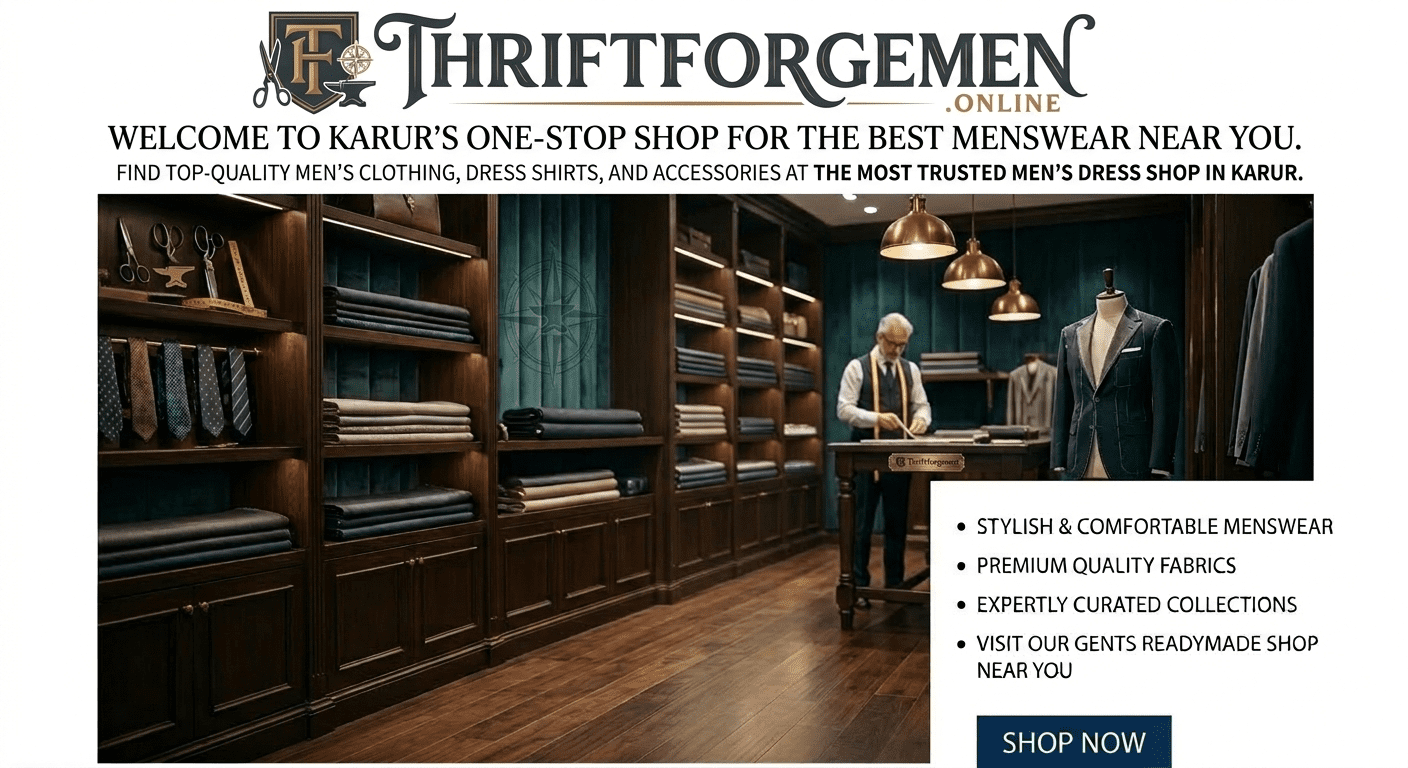 mens clothing near me menswear shop near me men clothing store in Karur best menswear shop in Karur mens dress shop near me gents readymade shop Karur